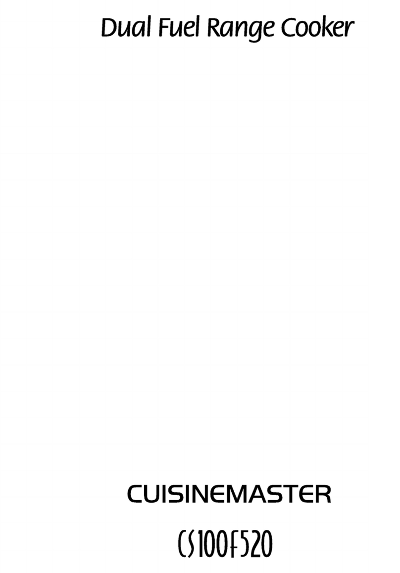 Leisure CuisineMaster CS100F520 user manual