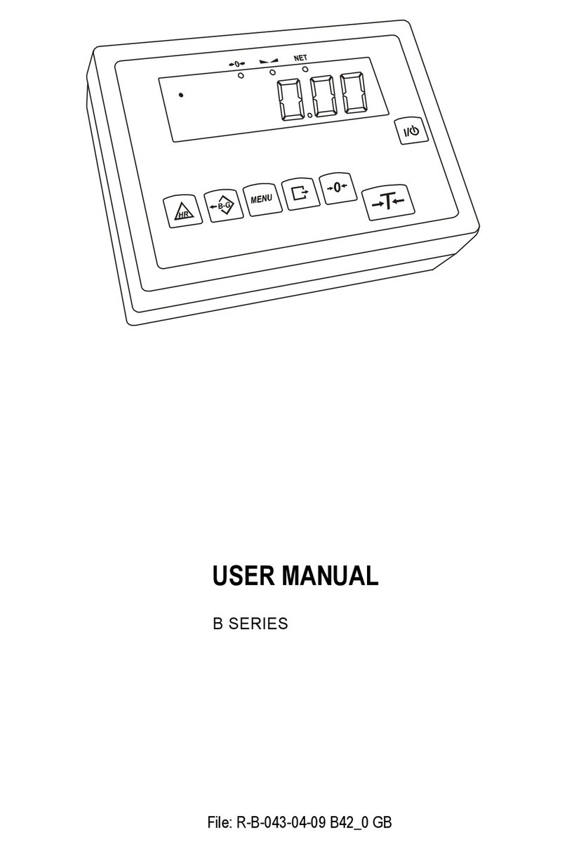 Axis B Series User manual