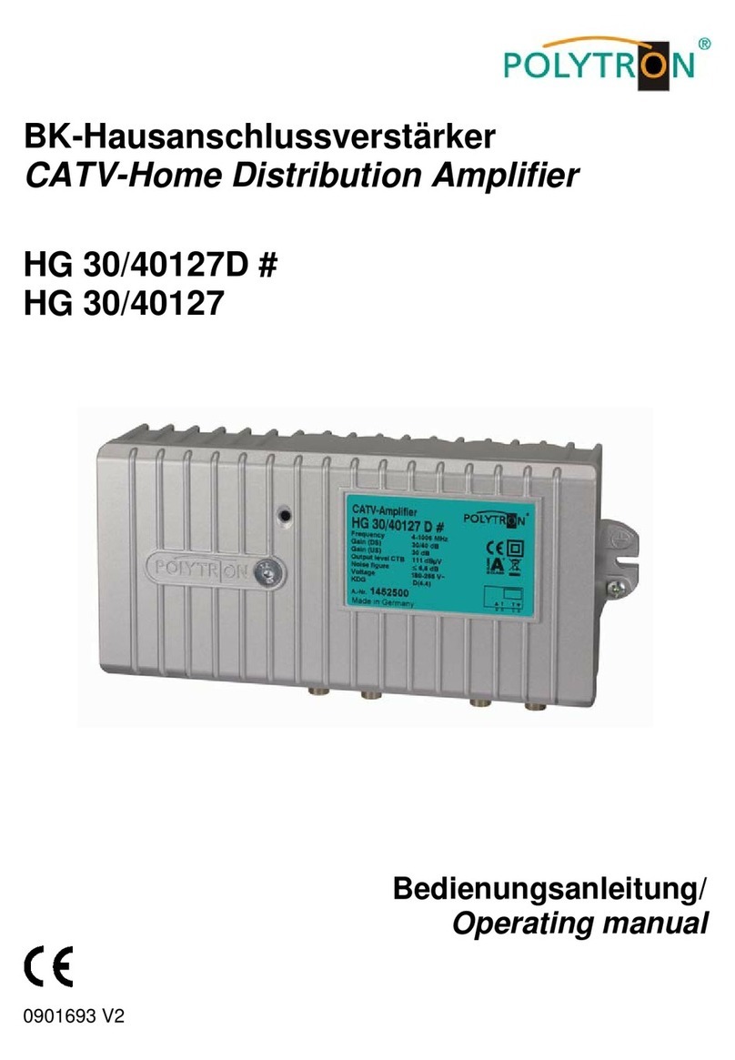 Polytron HG 30/40127D User manual