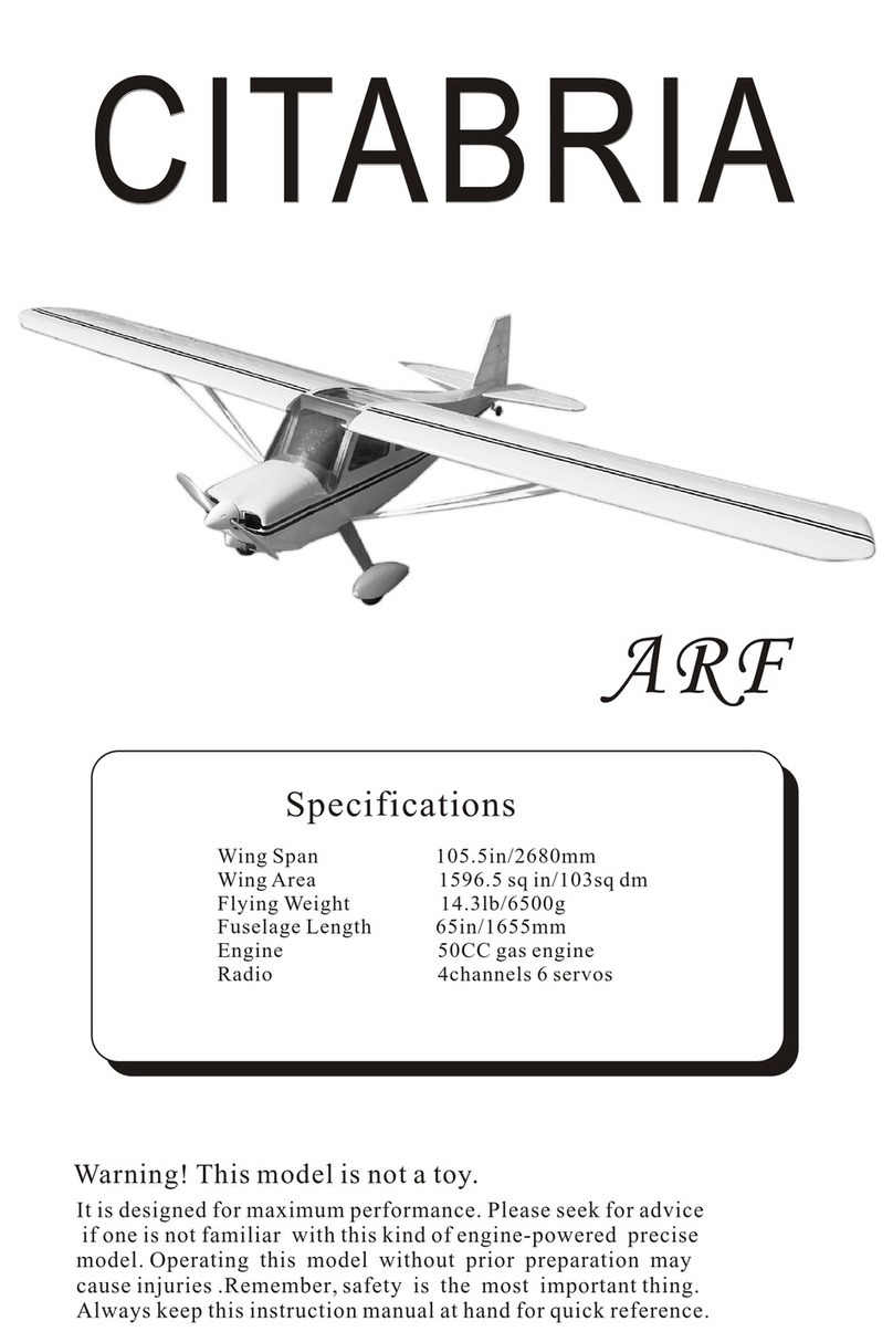General Hobby CITABRIA-120 Assembly guide