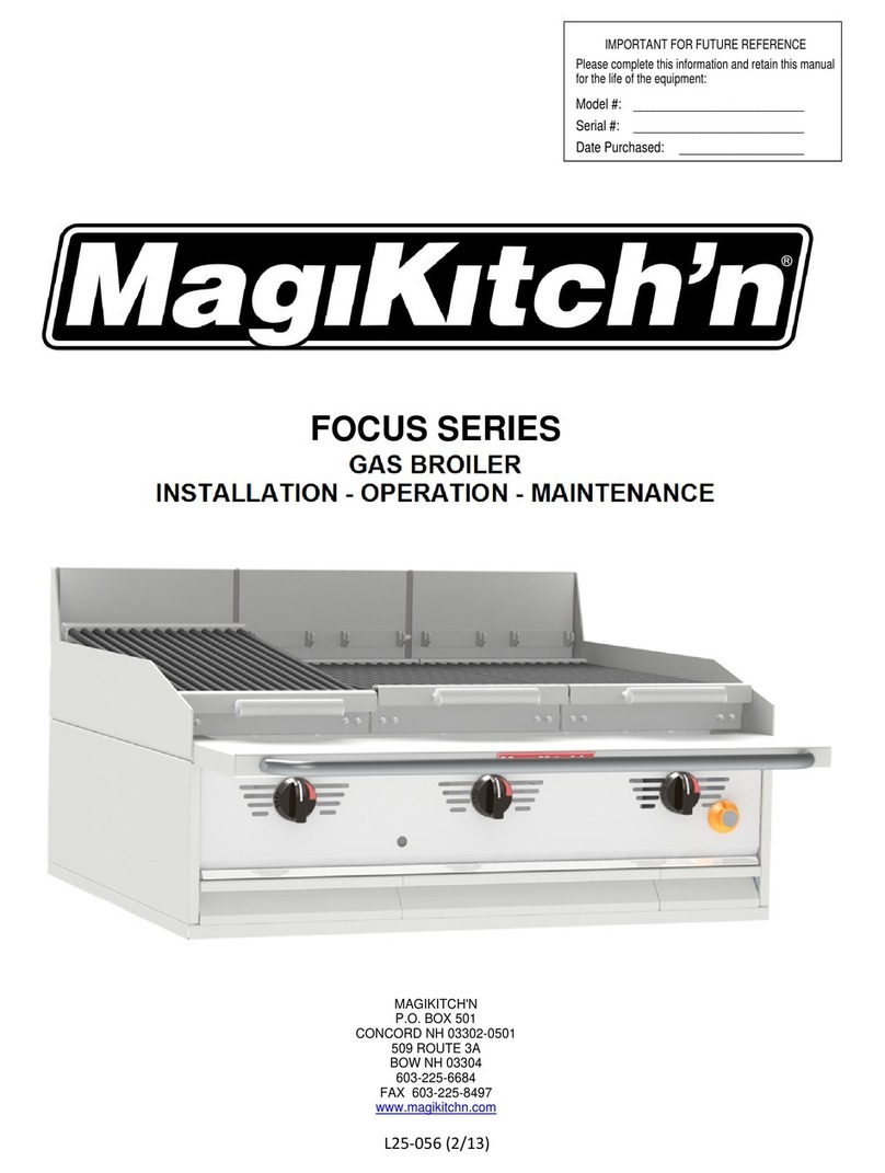 Magikitch'n 24 Installation operation & maintenance