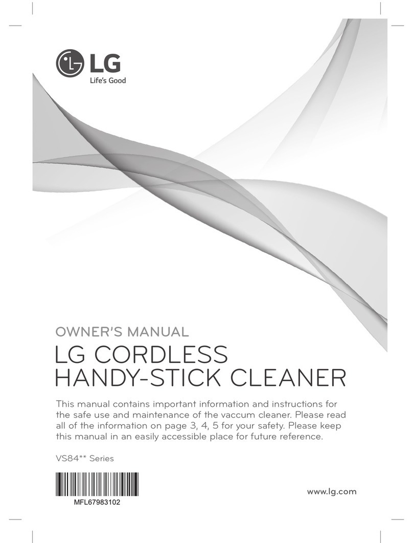 LG VS84 Series User manual