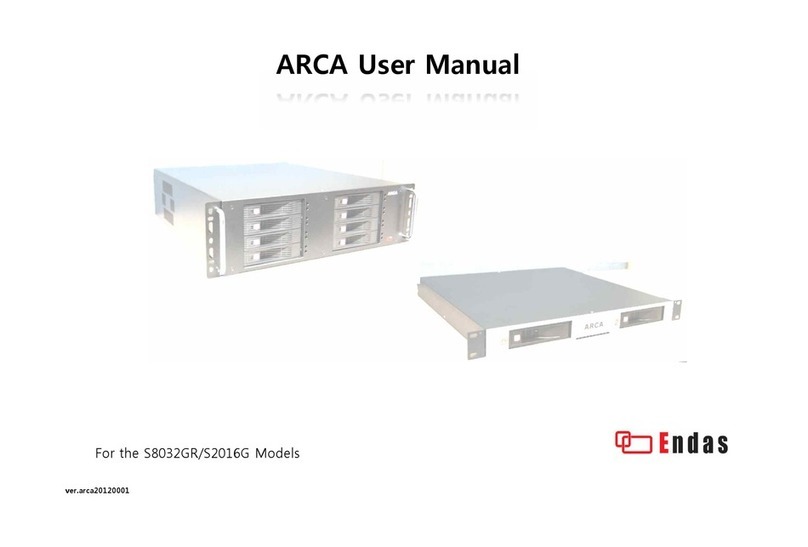Endas S8032GR ARCA Series user manual