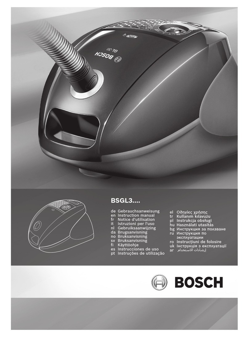 Bosch BSGL3 User manual