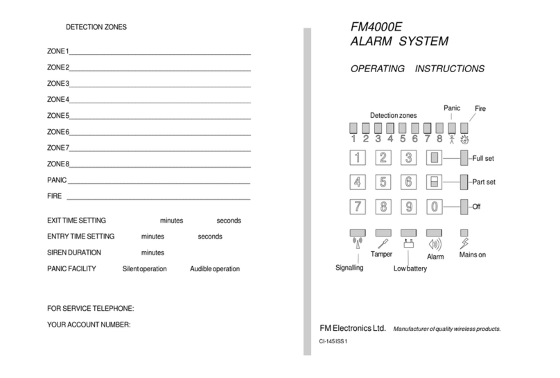 FM Electronics FM4000E operating instructions
