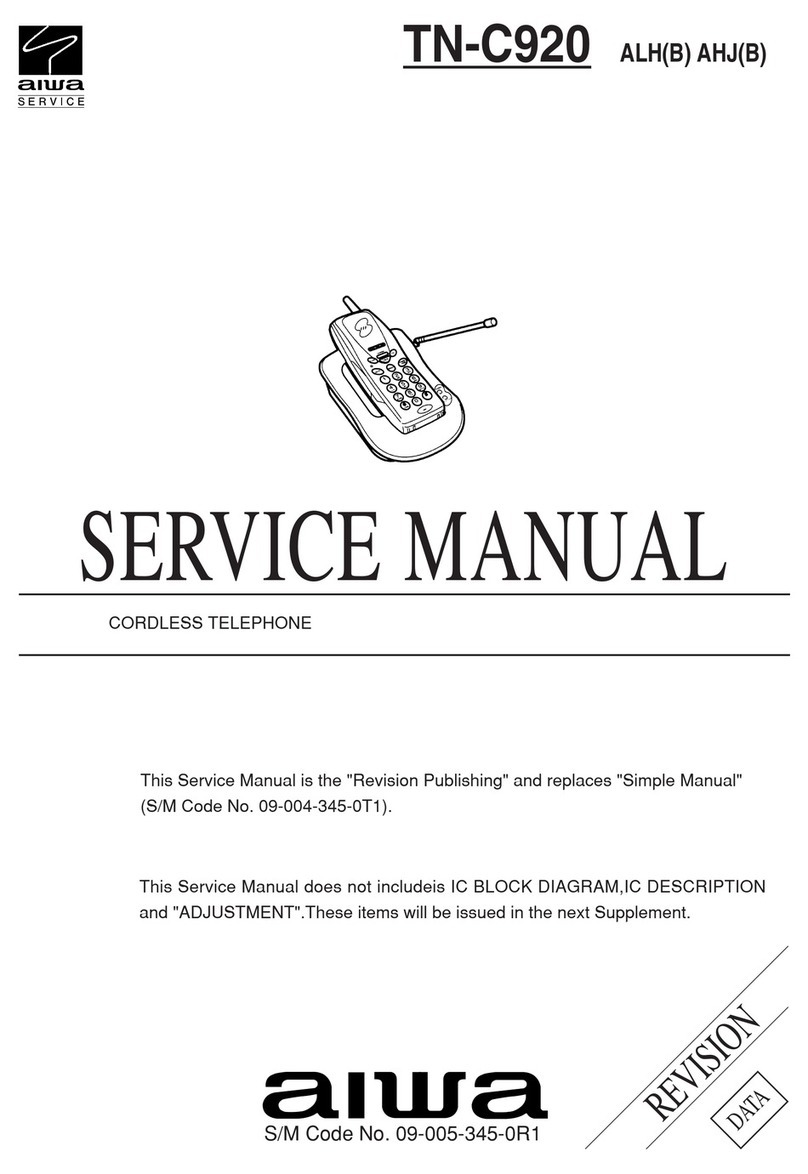 Aiwa TN-C920 User manual