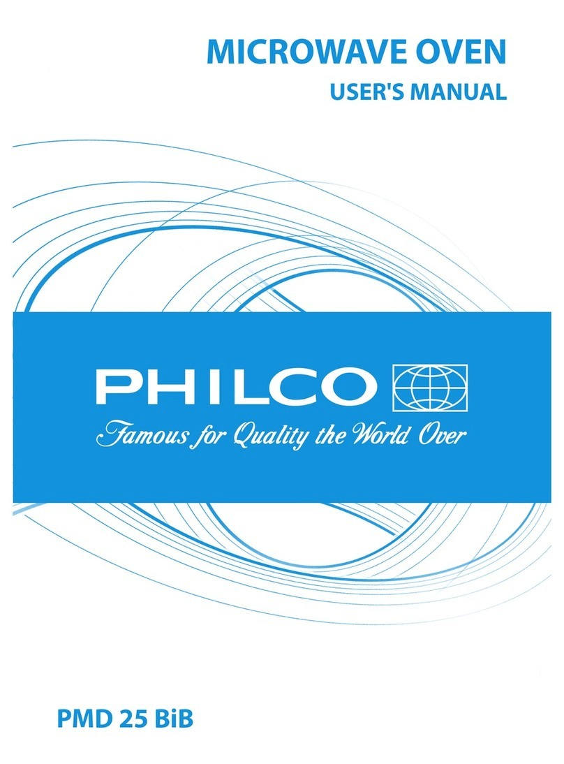 Philco PMD 25 BiB User manual