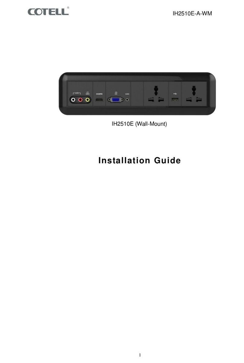 Cotell IH2510E-A-WM installation guide