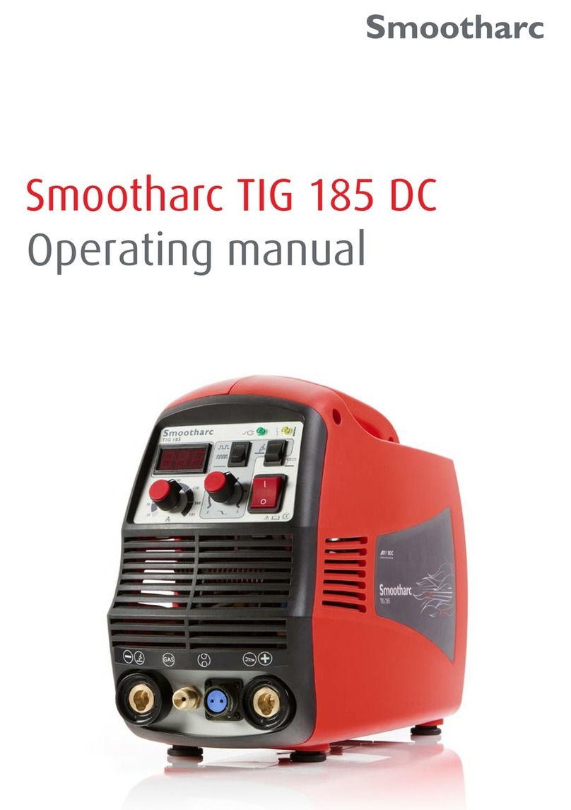 BOC Smootharc TIG 185 DC User manual