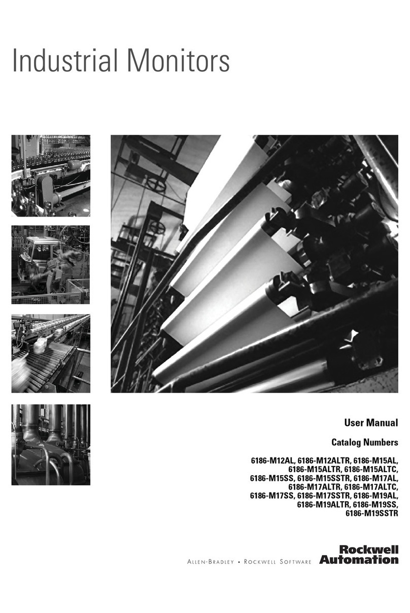 Rockwell Automation 6186-M12AL User manual