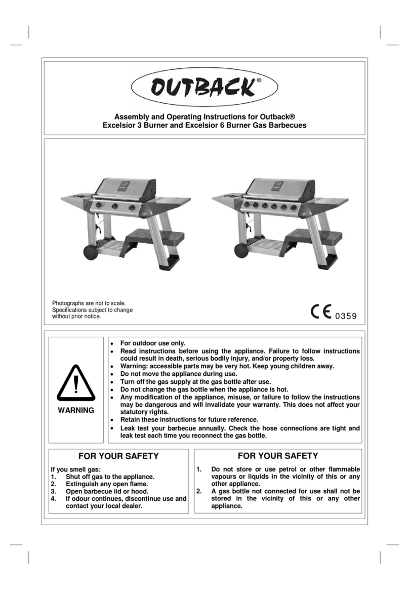 Outback Excelsior 3 User manual