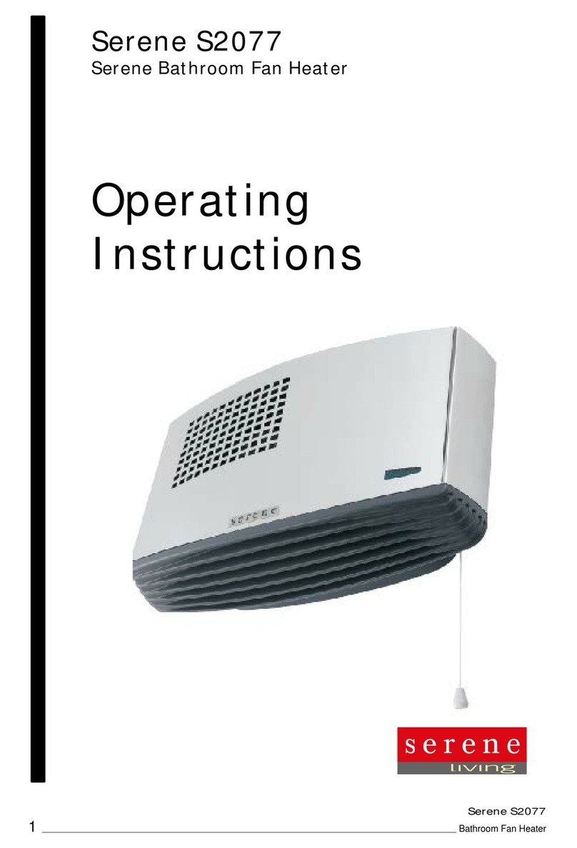 Serene S2077 User manual Serene S2077 User manual