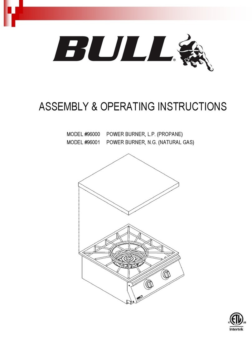 Bull 96000 Assembly & operating instructions
