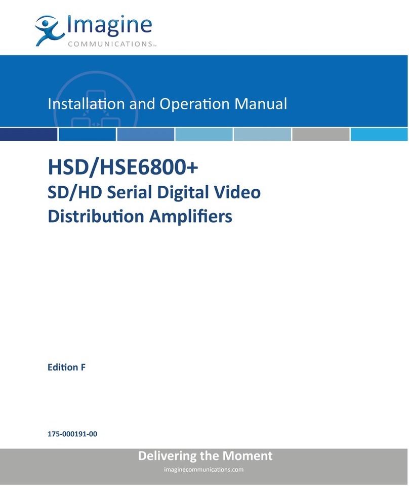 Imagine HSE6800+ Installation and operation manual