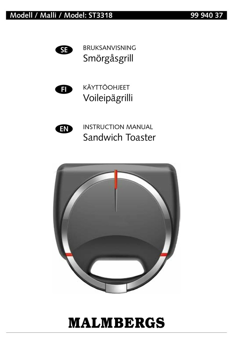 Malmbergs ST3318 instruction manual