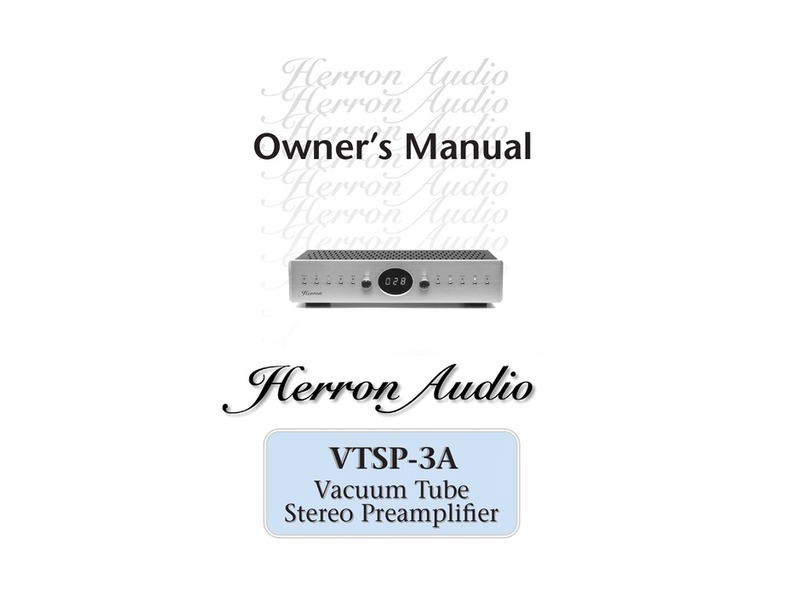 Herron Audio VTSP-3A User manual Herron Audio VTSP-3A User manual