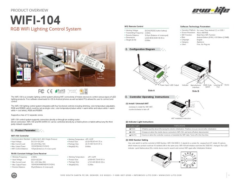 Evo-lite WIFI-104 Product overview