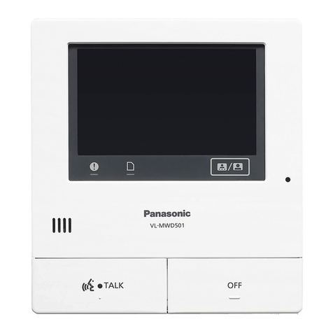 Panasonic VL-SWD501EX User manual