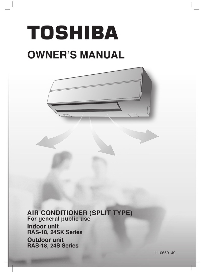 Toshiba RAS-24SK Series User manual