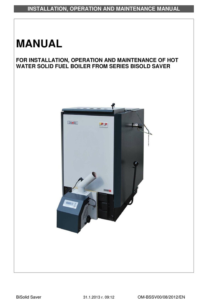 BiSolid Saver A Installation, operation and maintenance manual