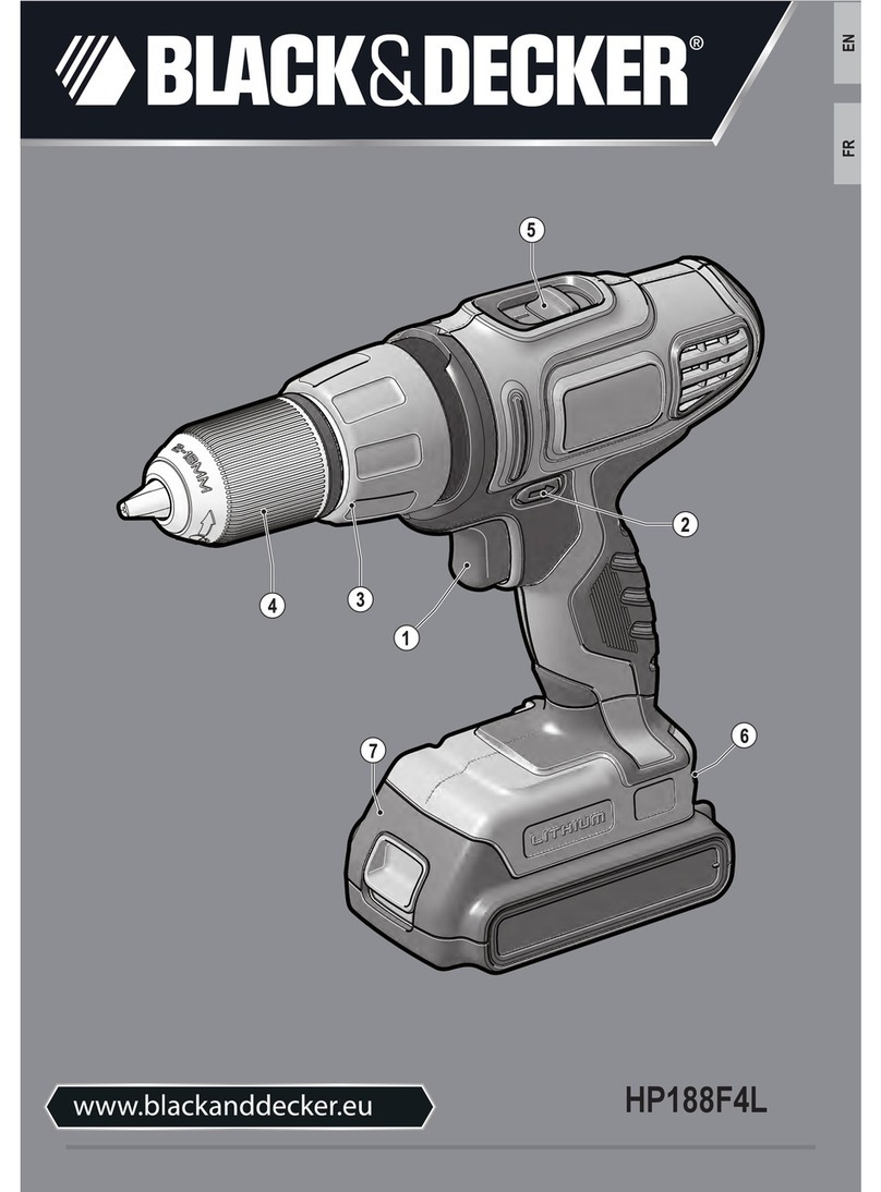 Black & Decker HP188F4L User manual