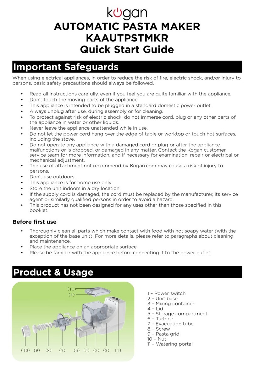 Kogan KAAUTPSTMKR User manual
