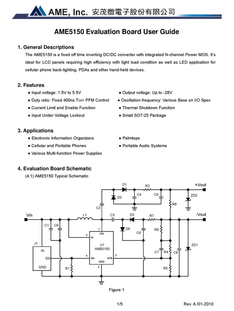 AME AME5150 user guide