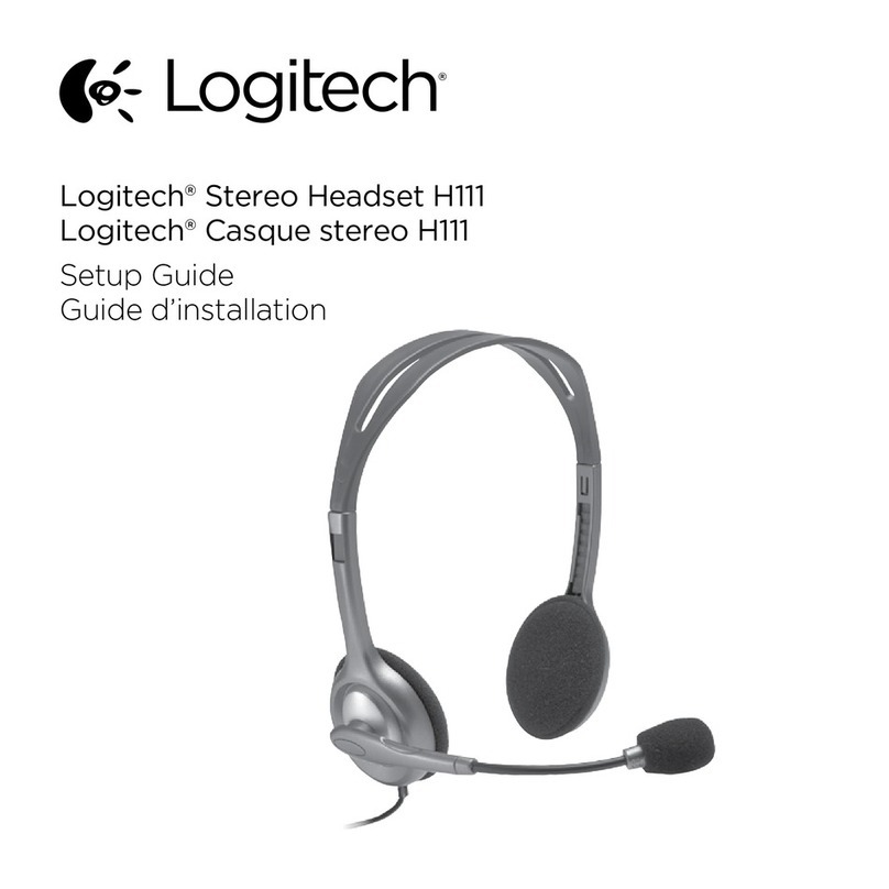 Logitech H111 User manual