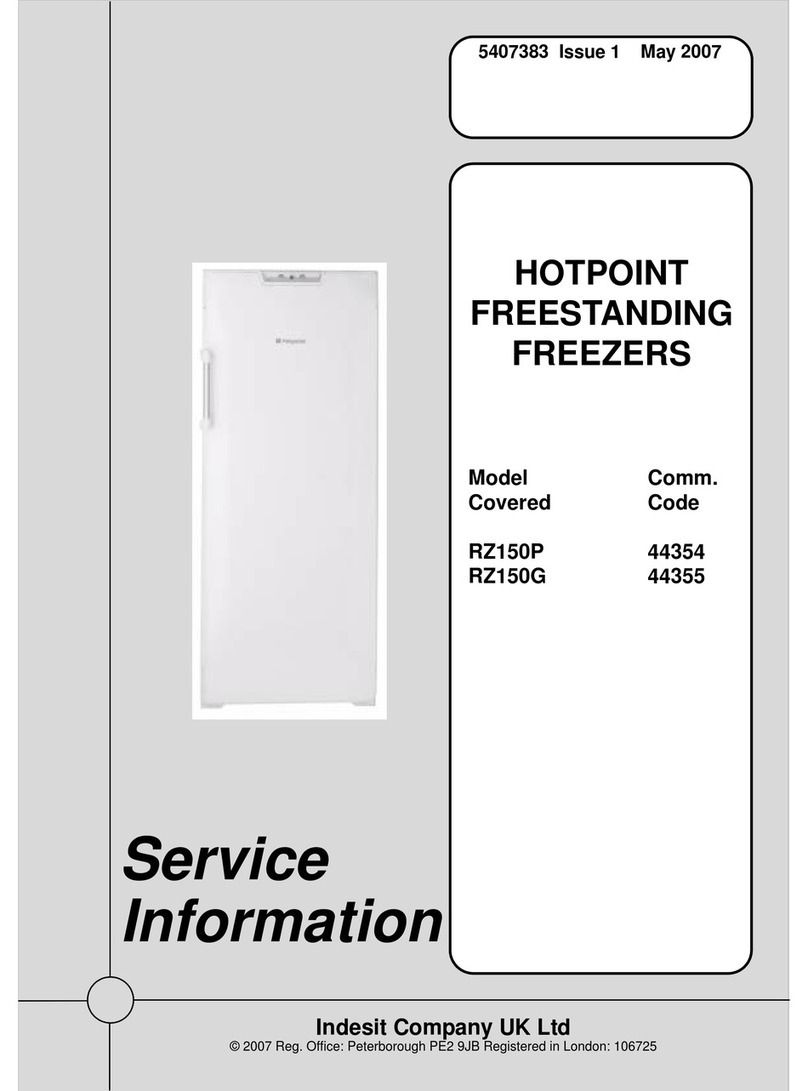 Hotpoint RZ150P Service information Hotpoint RZ150P Service information