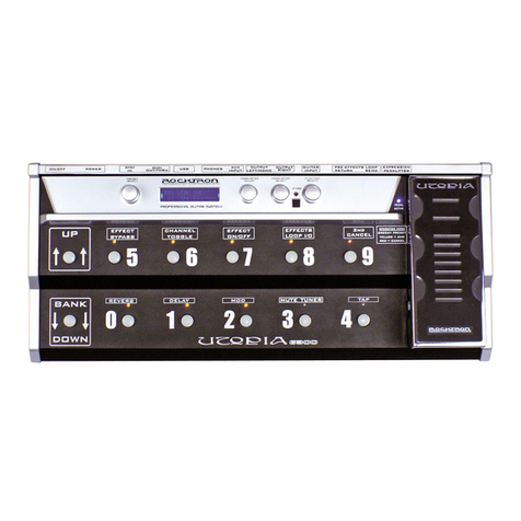 Rocktron Utopia G300 user manual