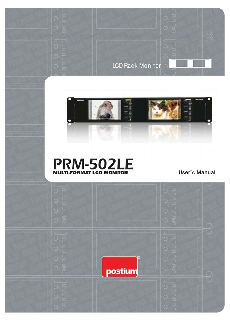 Postium PRM-502LE User manual