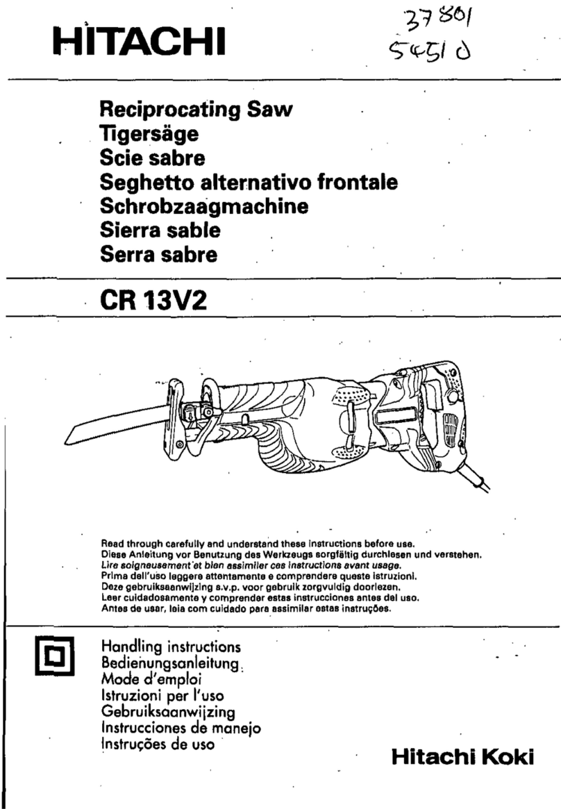 Hitachi CR 13V2 User manual