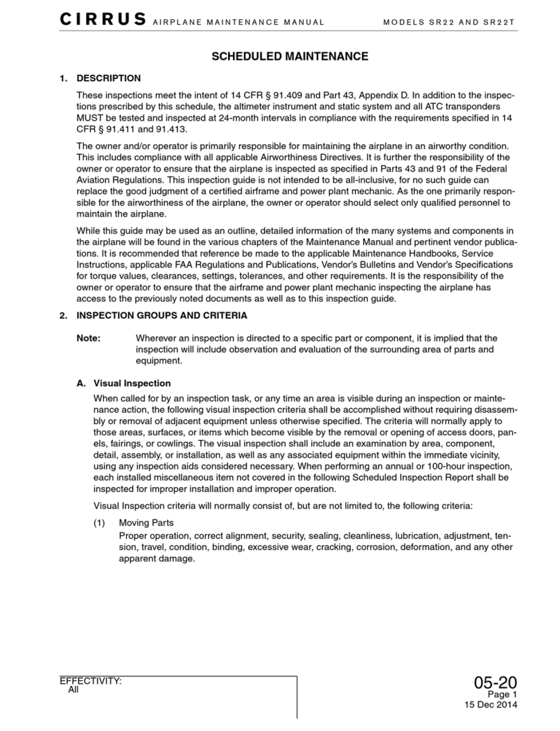 Cirrus SR22 User manual