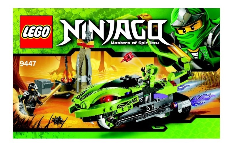 LEGO 9447 NINJAGQ User manual