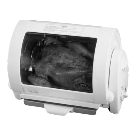 George Foreman Baby George GR59ACAN User manual