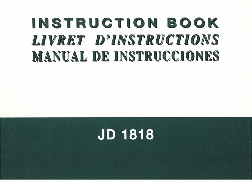 Janome JD 1818 User manual Janome JD 1818 User manual