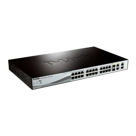 D-Link Web Smart DES-1210-28 User manual