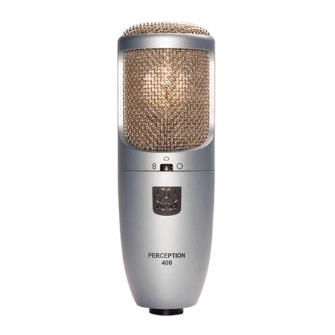 AKG PERCEPTION 400 User manual