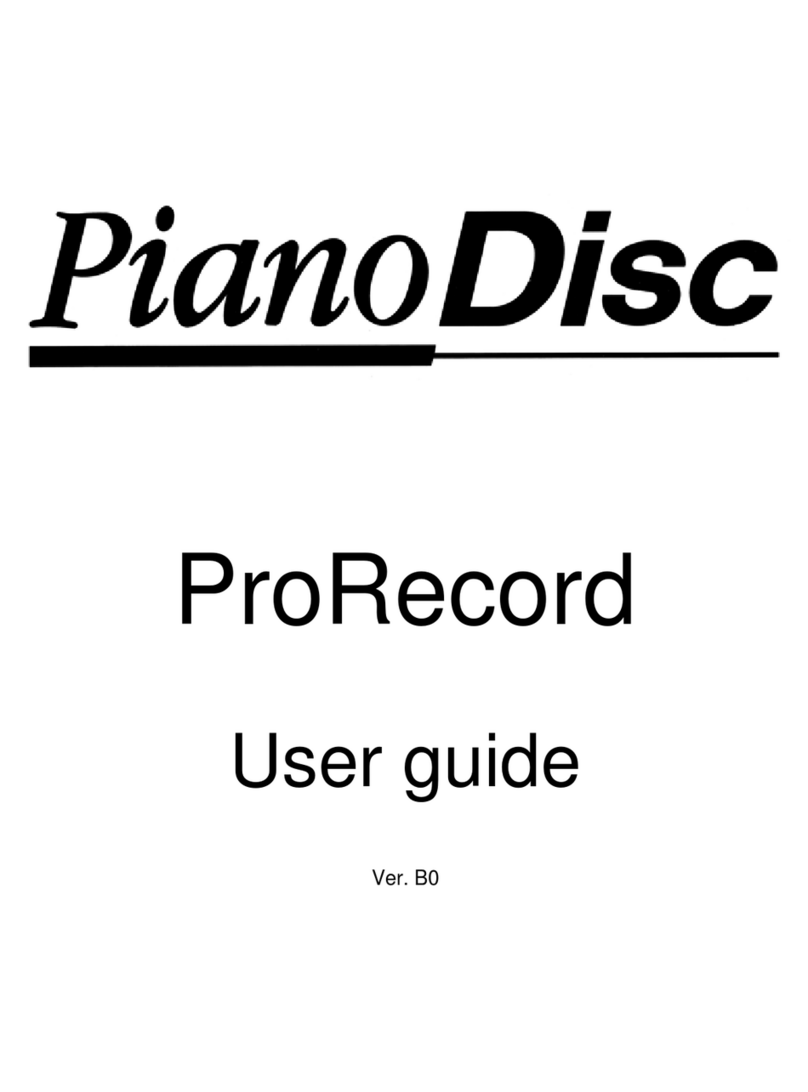 PianoDisc ProRecord user guide