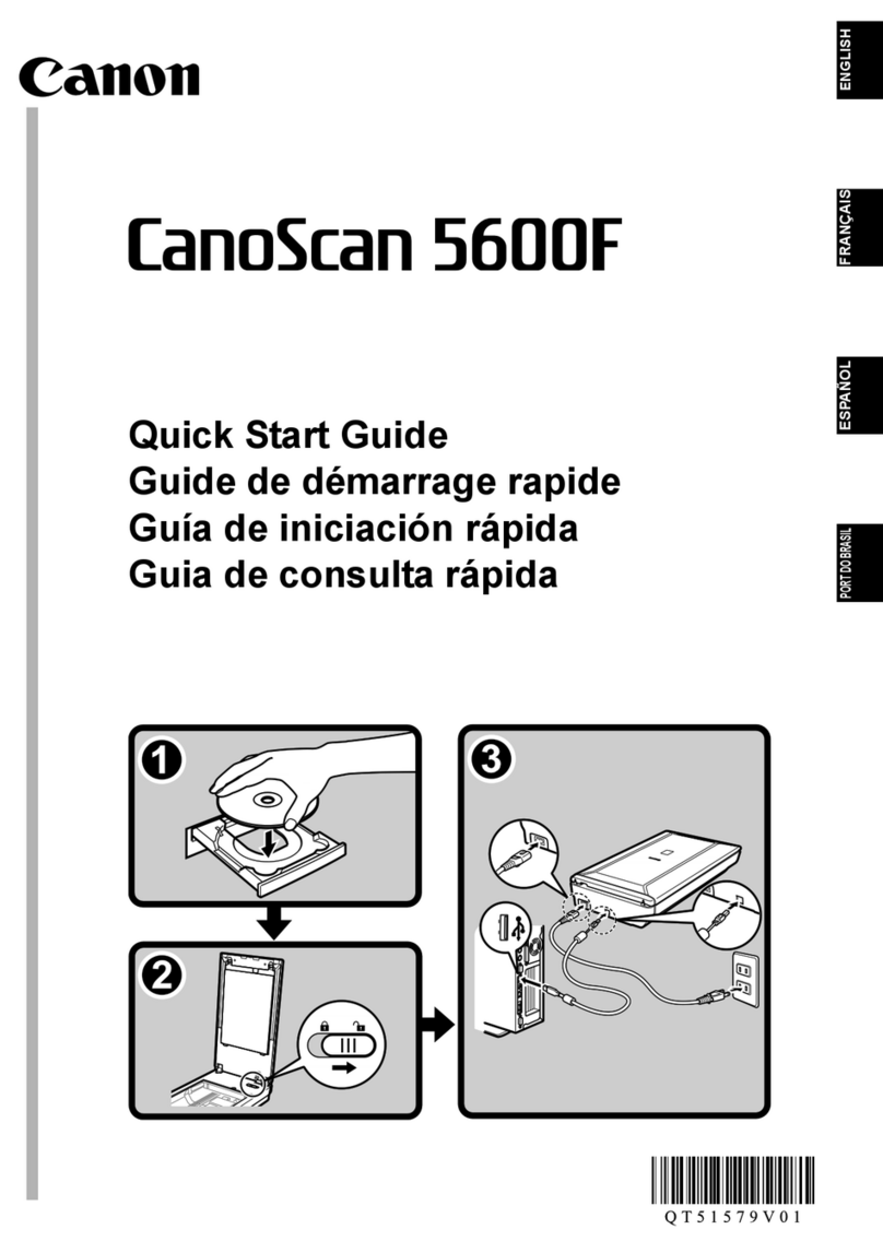 Canon 5600F - CanoScan - Flatbed Scanner User manual