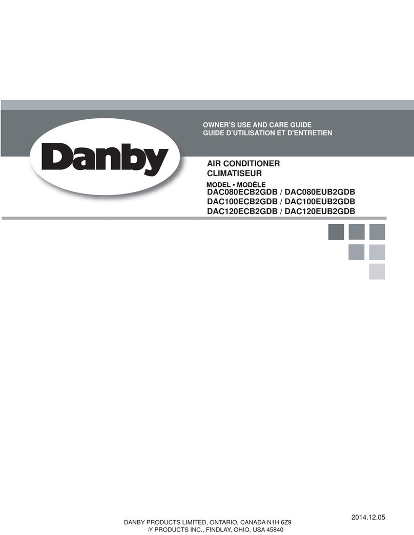 Danby DAC080ECB2GDB Assembly instructions