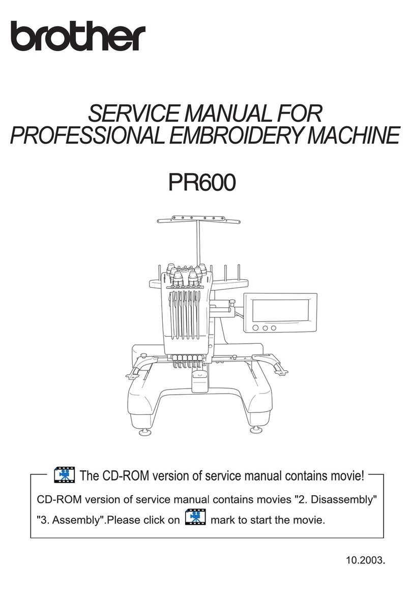 Brother PR-600 User manual