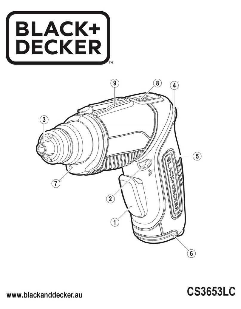 Black & Decker CS3653LC User manual