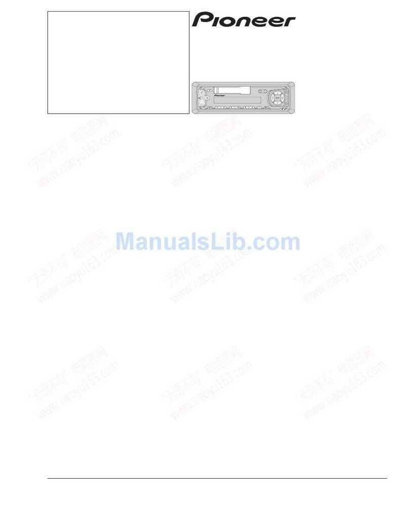 Pioneer KEH-P580 Service manual