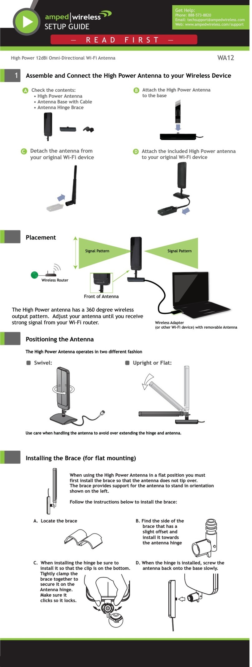 Amped Wireless WA Setup guide Amped Wireless WA Setup guide