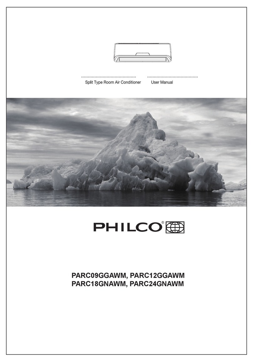 Philco PARC09GGAWM user manual