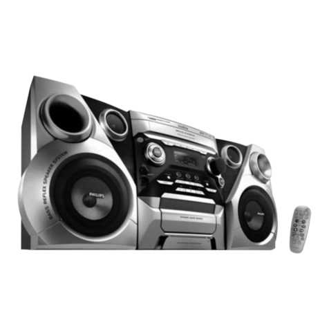 Philips FWM352 User manual