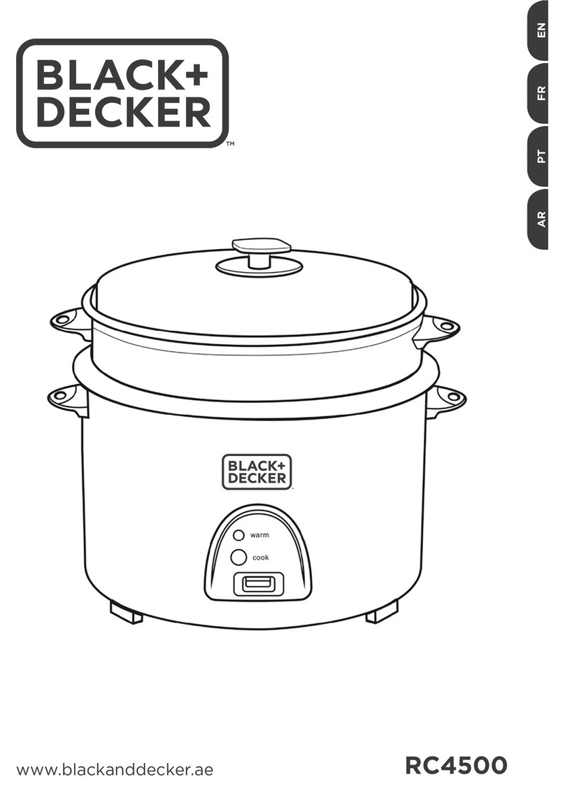 Black & Decker RC4500 User manual