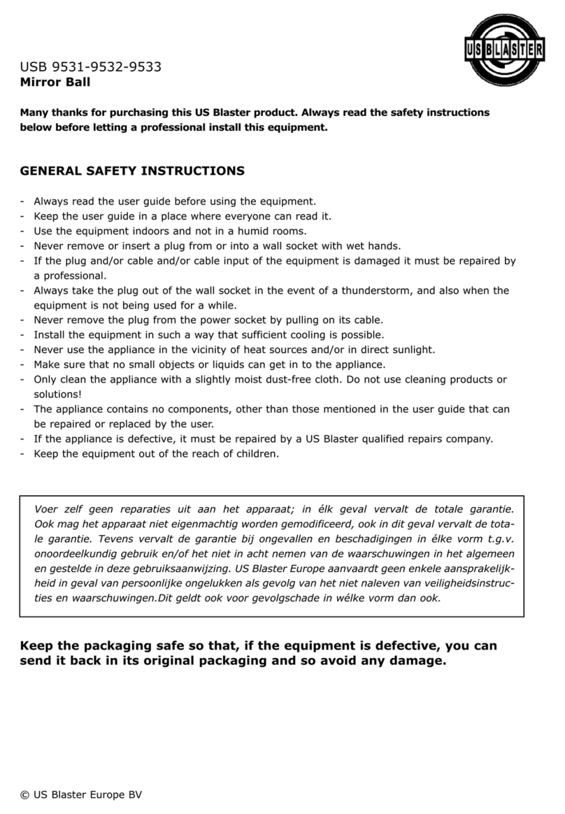 US Blaster USB 9531 General safety instructions US Blaster USB 9531 General safety instructions