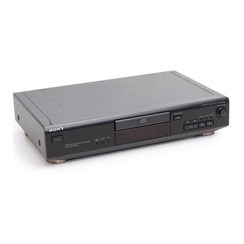 Sony CDP-XE200 User manual